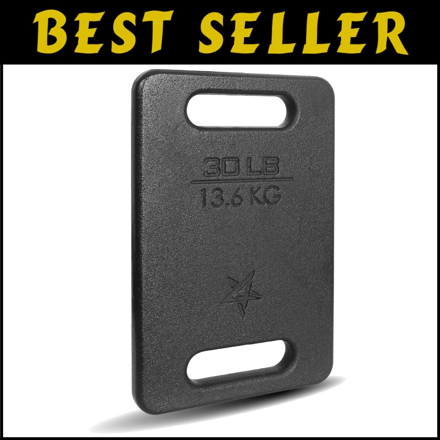 Durable Cast Iron Weighted Plates – 10LB to 45LB for Ultimate Strength Workouts