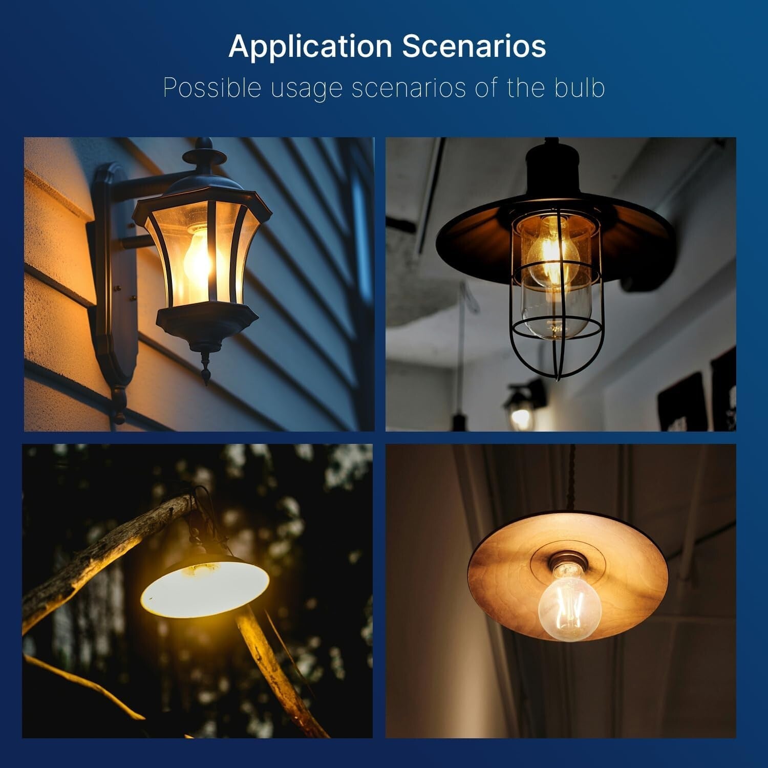 Dimmable A23 LED Light Bulbs - 150W Equivalent, 2650 Lumens, 3000K Warm White