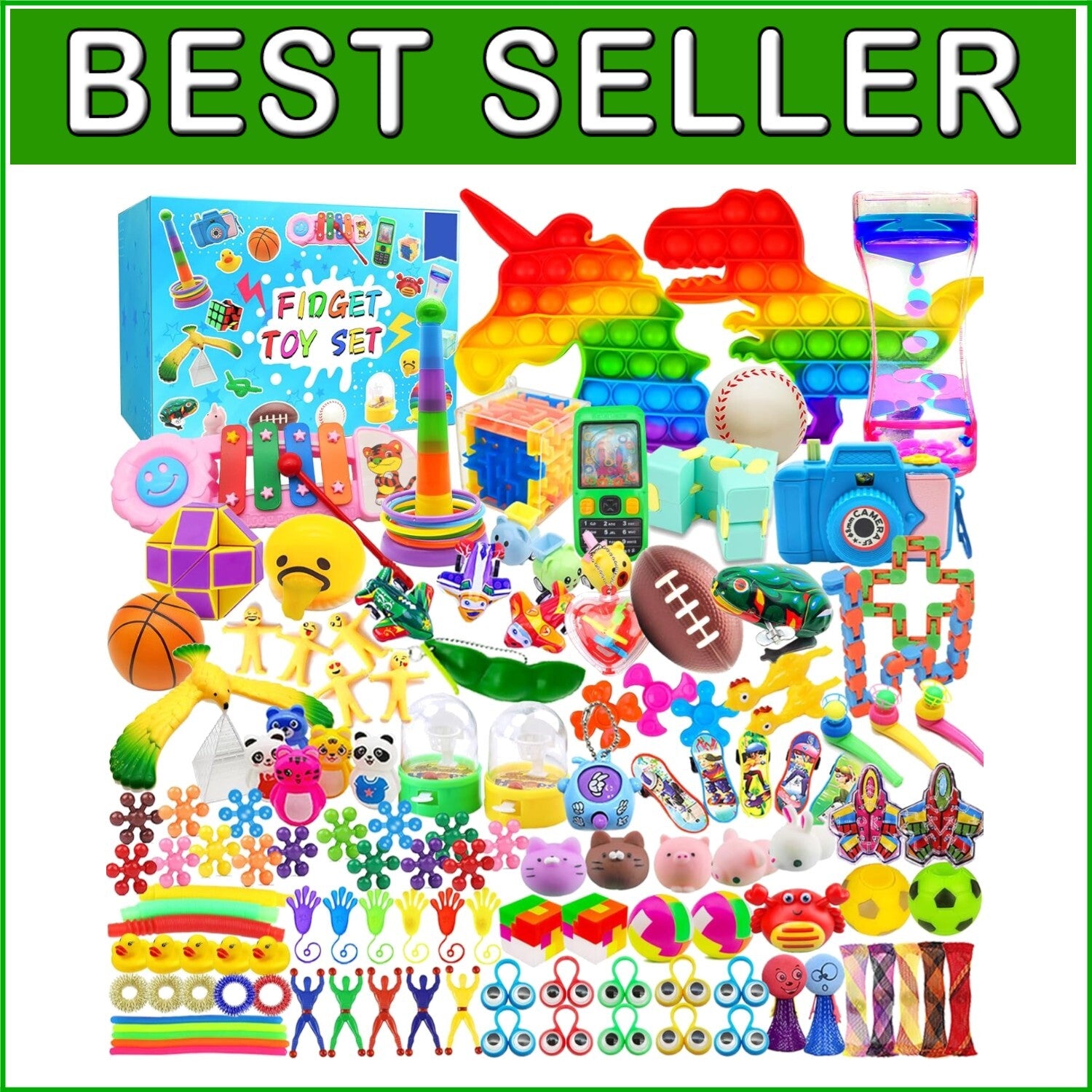 125 Unique Fidget Toys - Perfect for Classroom Rewards and Birthday Parties