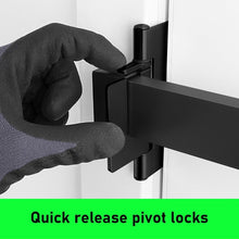 Load image into Gallery viewer, Lifetime Warranty Door Security Bar - Solid Metal with Finger Lock Feature