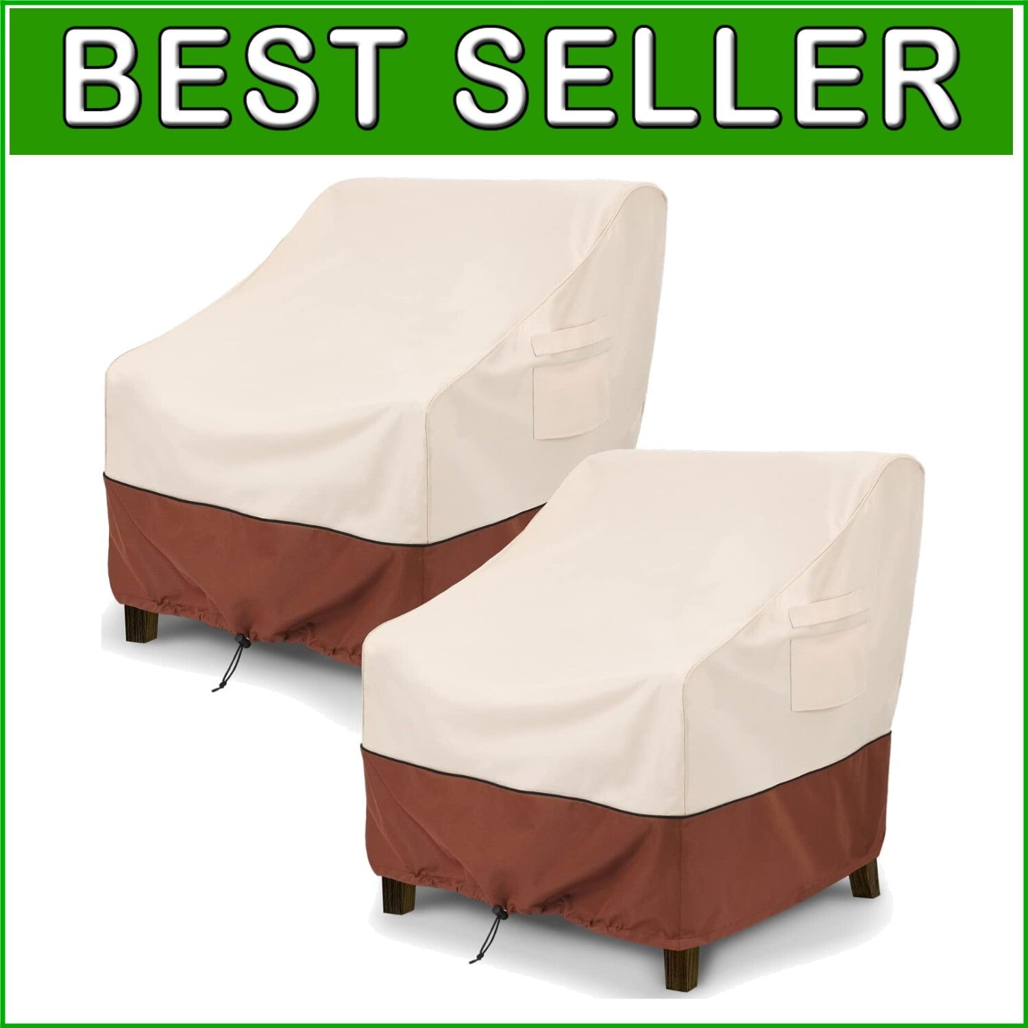 Durable 600D Oxford Chair Covers with UV Protection for Outdoor Furniture