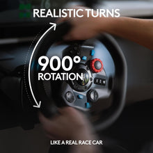 Load image into Gallery viewer, Immersive 29 Driving Force Racing Wheel with Leather Cover for PS4 &amp; PC