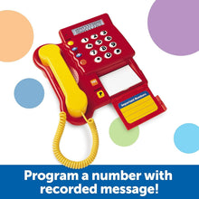 Load image into Gallery viewer, Bright Multi-Color Pretend Play Telephone for Toddlers, Ages 3+, Develops Skills