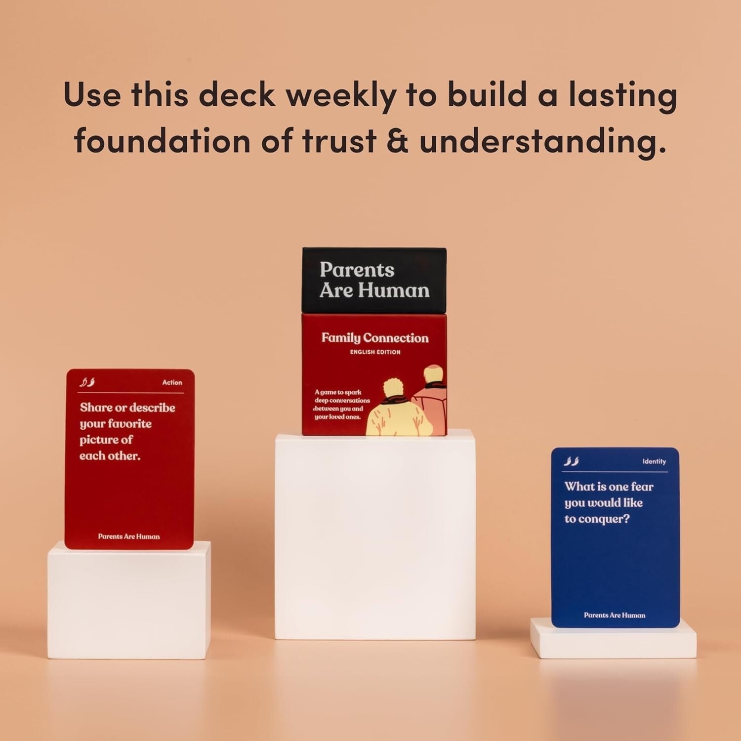 Durable Multi-Language Relationship Building Cards for Families & Teens