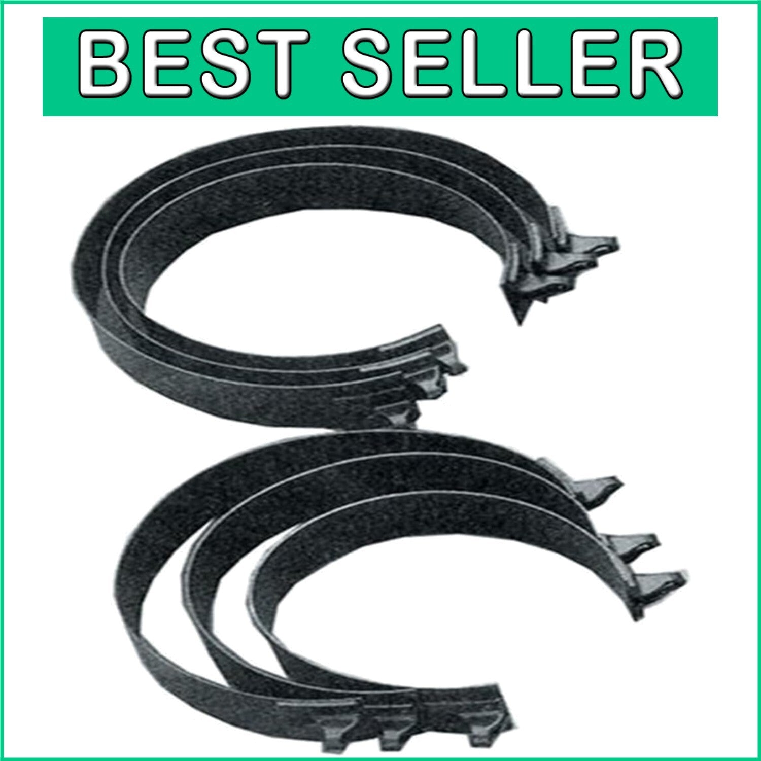 Durable 8 Pc. Piston Ring Installer Set - Ergonomic Grip & High-Speed Steel