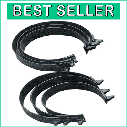 Durable 8 Pc. Piston Ring Installer Set - Ergonomic Grip & High-Speed Steel