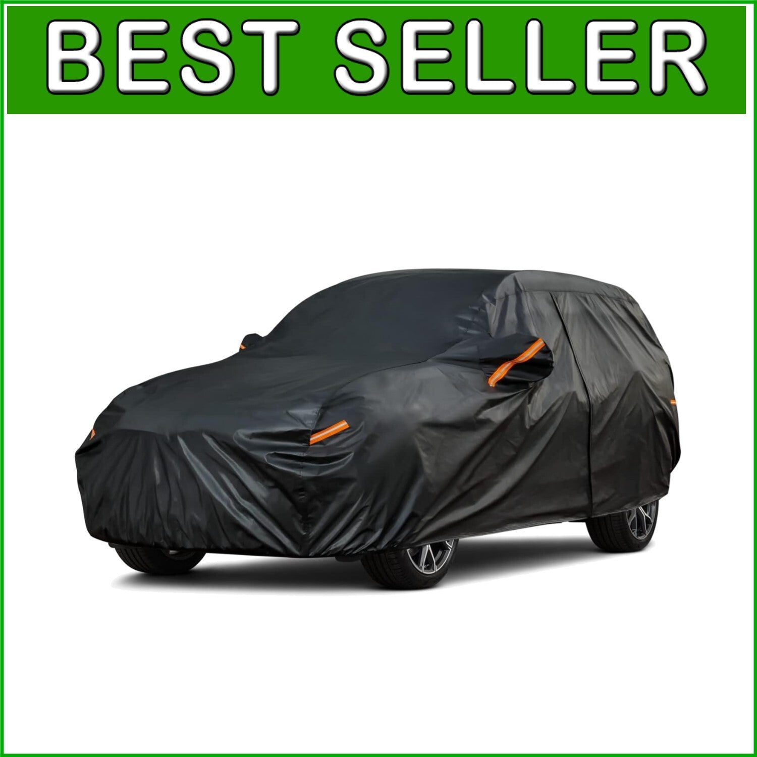 Durable 7-Layer SUV Car Cover - Full Exterior Protection for 182-190 Inch Models