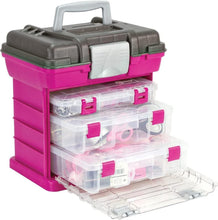 Load image into Gallery viewer, Grab N' Go Rack System - 3 Adjustable Craft Organizers with Pro-Latch Locking