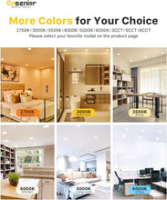 Load image into Gallery viewer, IC Rated 12-Pack 6 Inch LED Recessed Ceiling Lights - Damp Rated Quality