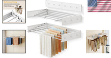 Load image into Gallery viewer, Space-Saving Foldable Laundry Drying Rack with 6 Aluminium Poles - 35.5 Inch