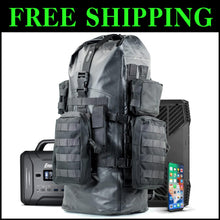 Load image into Gallery viewer, 40L Military-Grade Waterproof Faraday Backpack with MOLLE System for Electronics