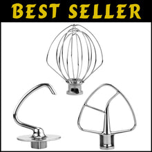 Load image into Gallery viewer, 3-Piece Kitchen Stand Mixer Attachment Set - K45 Series, Lightweight &amp; Durable