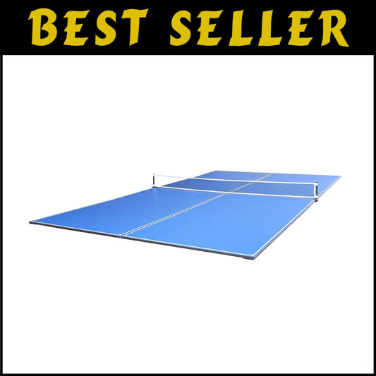 Regulation Ping Pong Conversion Top with Foam Padding - Fits Billiard Tables