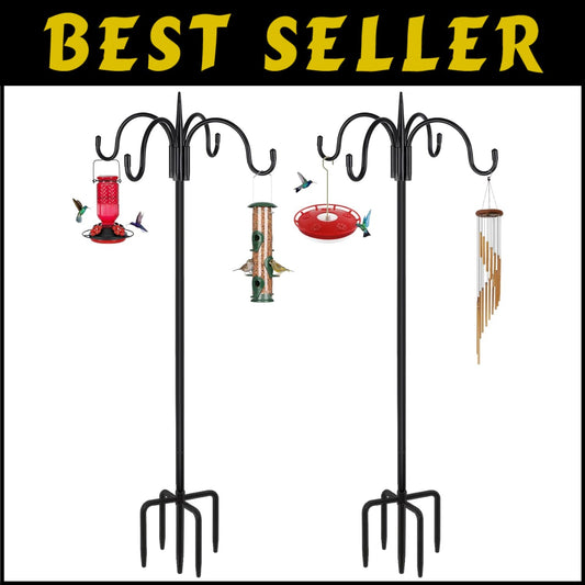 Durable Adjustable Shepherd Hooks for Outdoor Use - Perfect for Wedding Decor
