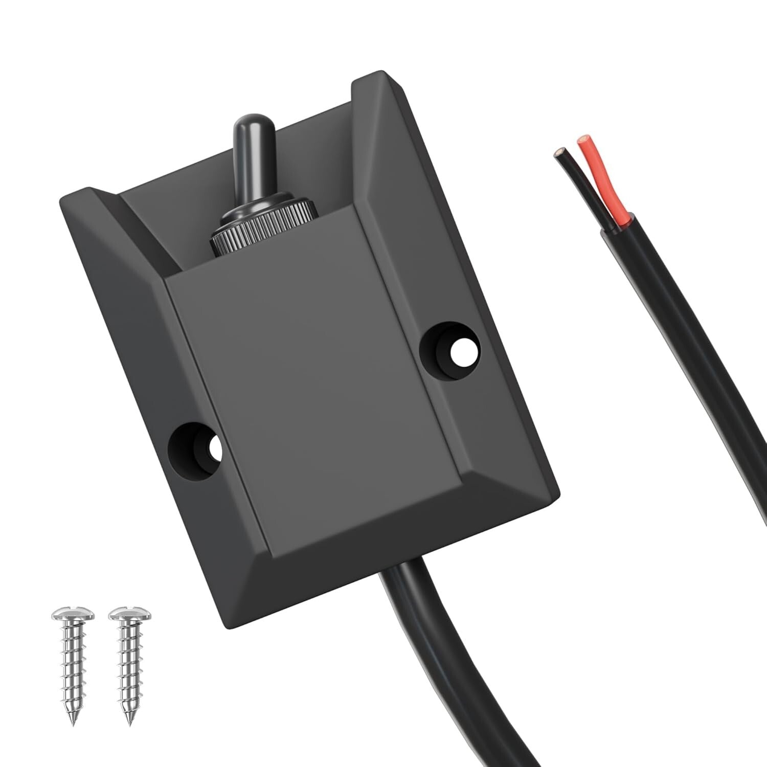 Durable 12V Heavy Duty Toggle Switch - Impact Resistant with Ergonomic Design