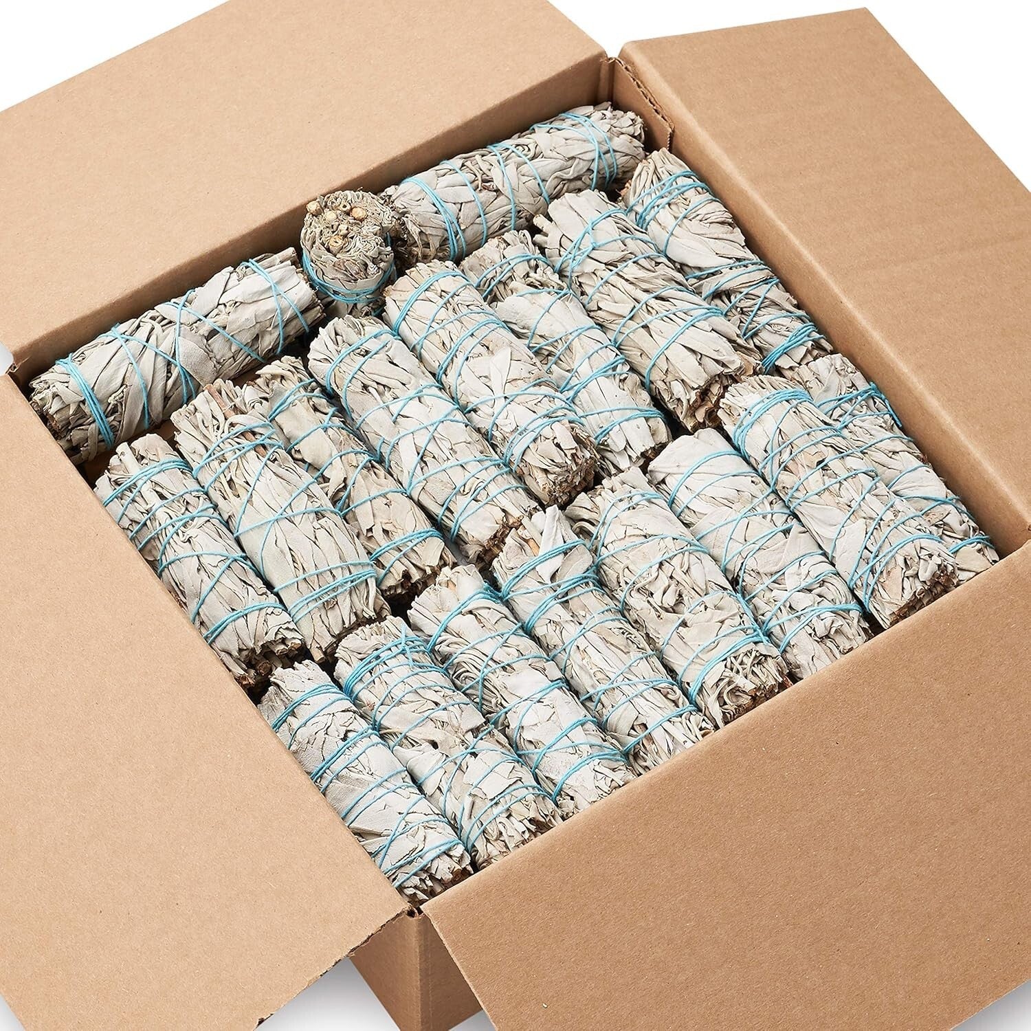 Wholesale White Sage Smudge Sticks - 50 Pieces for Positive Energy Rituals