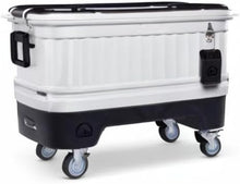 Load image into Gallery viewer, 125 Quart Insulated Hard Shell Ice Chest Cooler with Bottle Opener - Party Bar