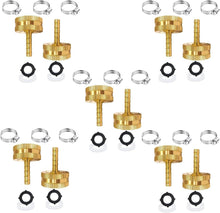 Load image into Gallery viewer, Precision Engineered Brass Hose Repair Kit for Long-Lasting Garden Connections