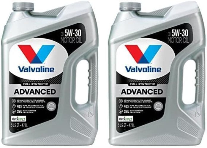 Exceptional 40% Wear Protection Full Synthetic Motor Oil - 10 QT Pack of 2