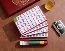 Load image into Gallery viewer, X-Large Chinese Mahjong Set with Travel Case &amp; XL Melamine Tiles for Easy Play