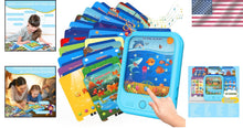 Load image into Gallery viewer, Interactive Toddler Learning Tablet - Bilingual, Volume Control, Safe &amp; Engaging