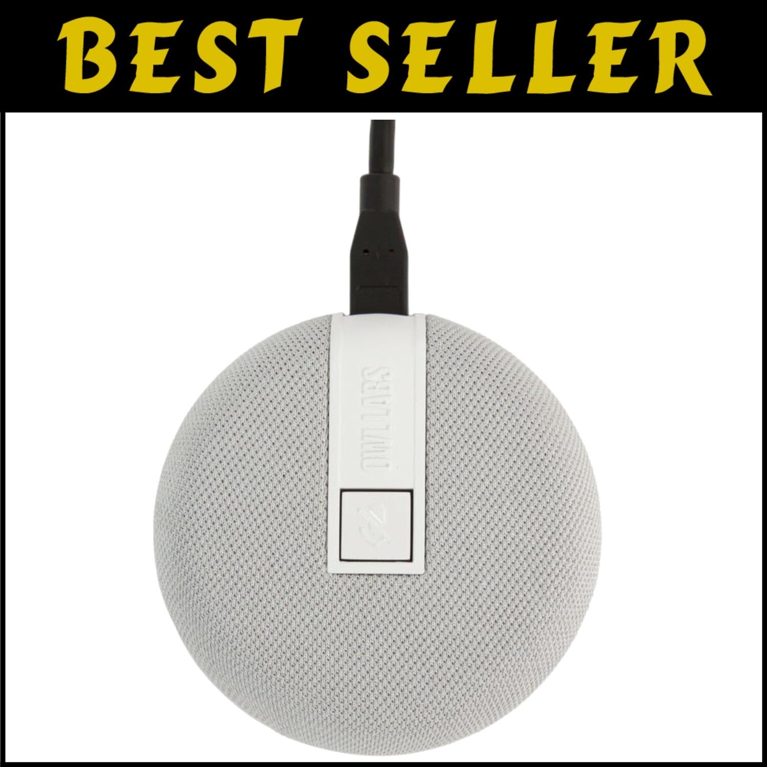 Expansion Microphone for Meeting Owl 3: Extend Audio to 26ft - Sleek Gray Design