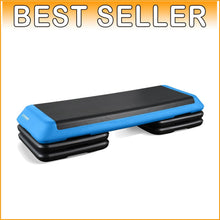 Load image into Gallery viewer, 3-Level Adjustable Aerobic Step with Anti-Slip Surface – Ideal for Home Workouts