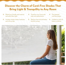 Load image into Gallery viewer, Elegant Waterproof Outdoor Shades - 72" W x 72" L Light Diffusing PVC Blinds