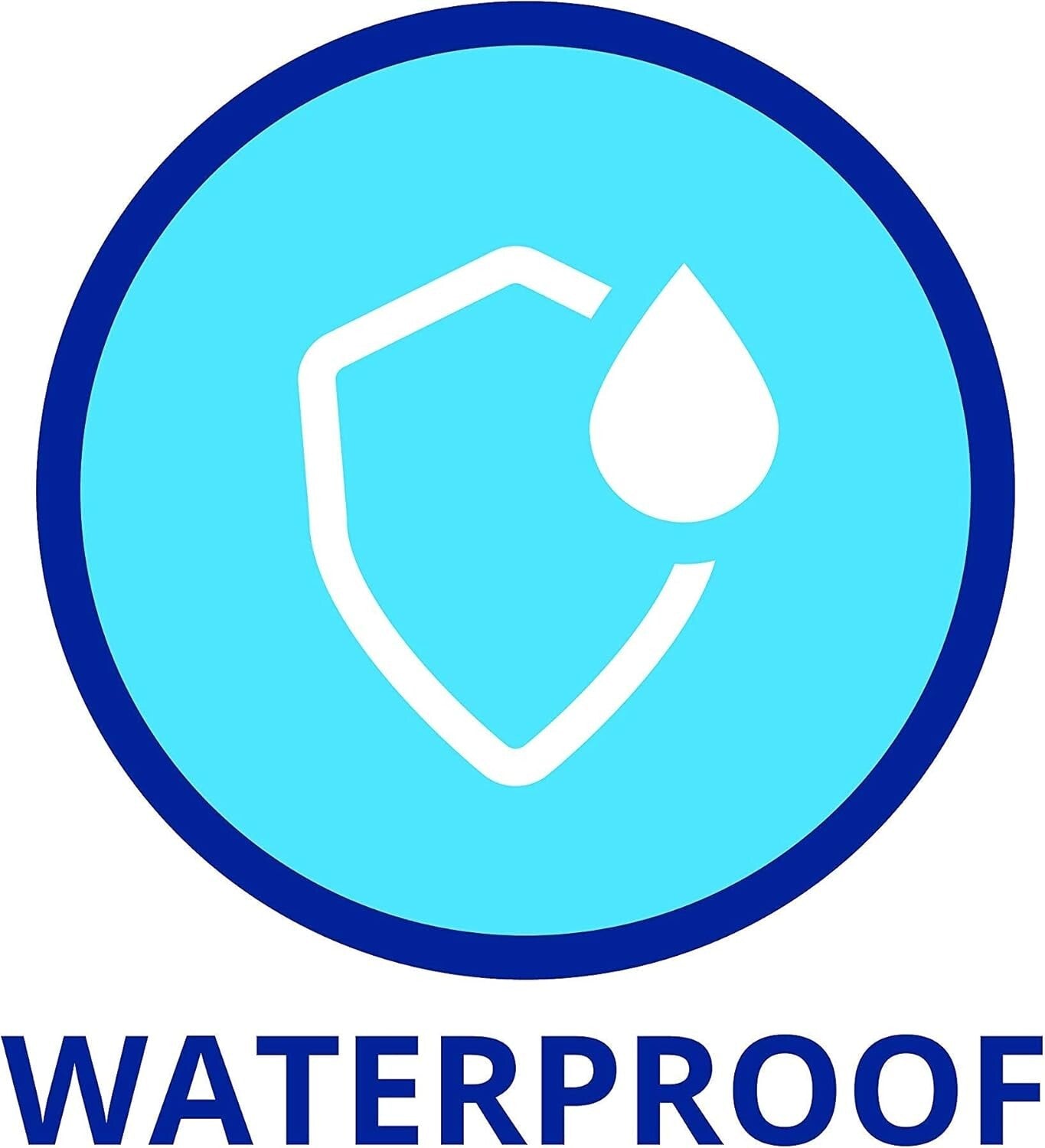 Flexible Fit Waterproof RV Mattress Cover with Allergy Protection - Queen Size