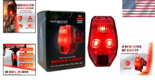 Load image into Gallery viewer, Tailgator Smart Bike Rear LED Brake Light - 300 Lumens for Ultimate Safety