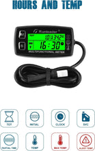 Load image into Gallery viewer, RPM Alert &amp; Engine Temp Monitor with Programmable Hour Meter - Dual Use Device