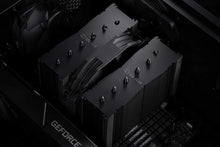 Load image into Gallery viewer, Whisper-Quiet Dual-Tower CPU Cooler with Automatic PWM Fan - Stylish Design