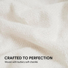 Load image into Gallery viewer, Versatile 60"x80" Chenille Throw Blanket with Eye-Catching Tassels for All Ages