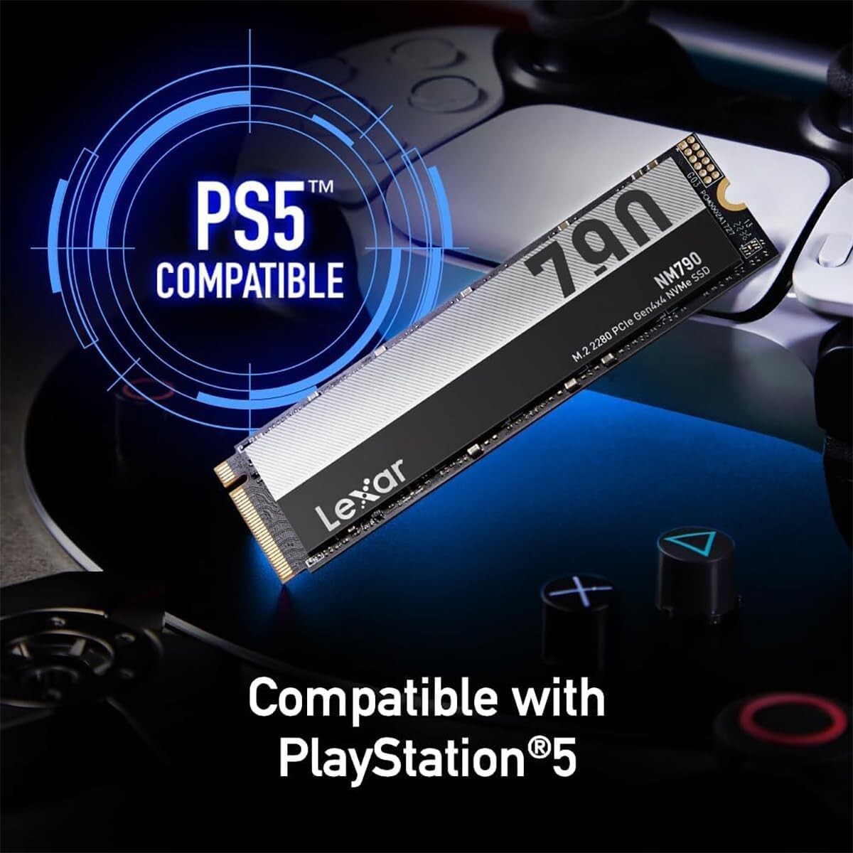 4TB PCIe Gen4 NVMe SSD - Ultra-Fast Performance for Gaming & Content Creation