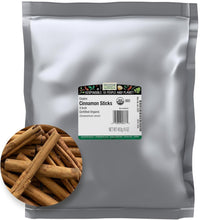 Load image into Gallery viewer, Gourmet 3'' Organic Ceylon Cinnamon Sticks, 1lb - Natural Flavoring &amp; Freshener