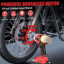 Load image into Gallery viewer, Lightweight Cordless Impact Wrench 250FT-LBS, Milwaukee Battery Compatible