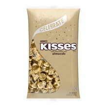 Load image into Gallery viewer, Sweeten Your Day with 60 Oz KISSES Milk Chocolate Almonds - Perfect for Gifting