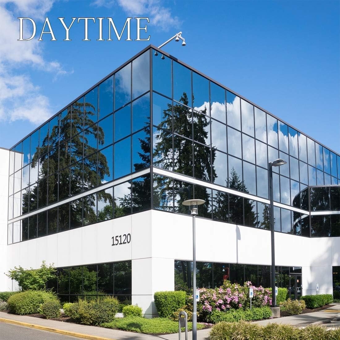 Durable Non-Adhesive One Way Window Tint for Home & Office - 6 Mil Thickness