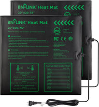 Load image into Gallery viewer, Durable Hydroponic Heating Pad - 20" x 20.75" 2 Pack, Safe for Seed Germination