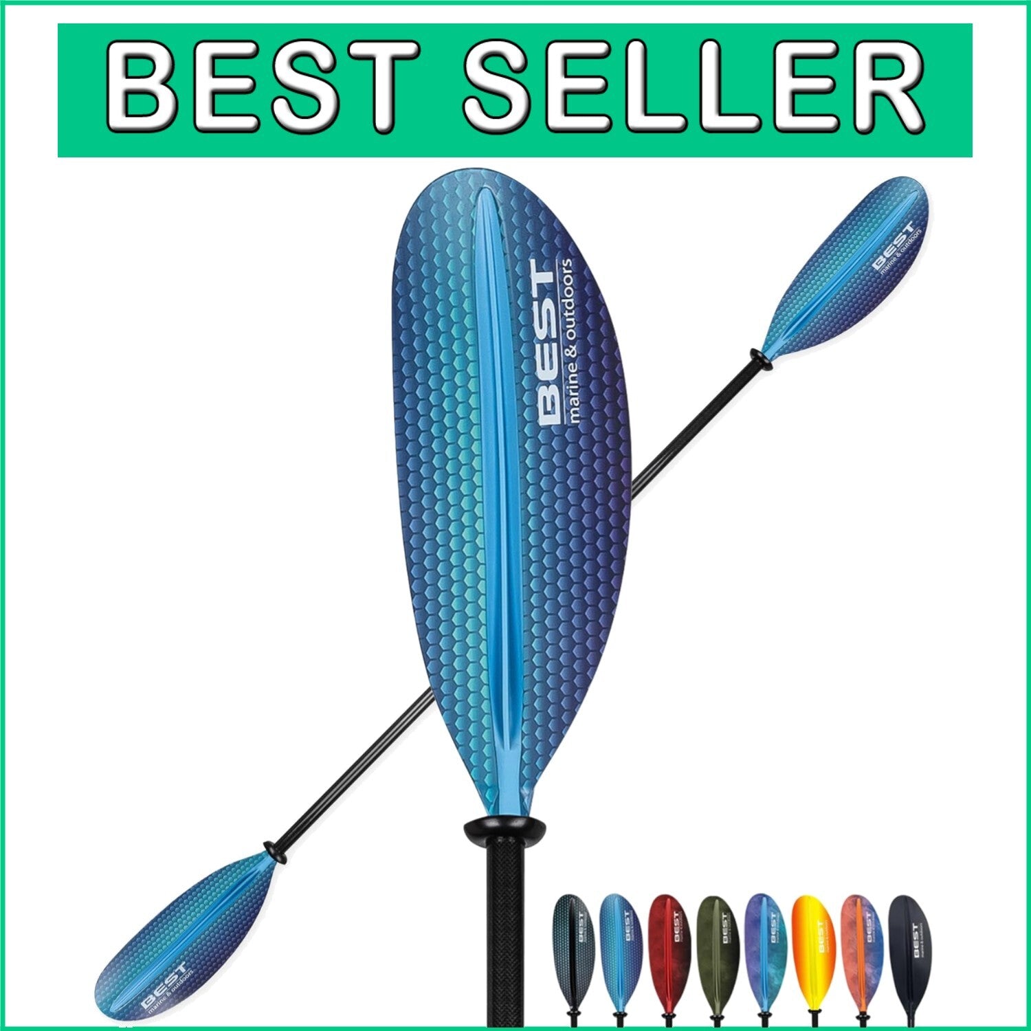 Lightweight Carbon Fiber Kayak Paddle with Dual Design - Perfect for Fishing