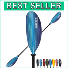 Load image into Gallery viewer, Lightweight Carbon Fiber Kayak Paddle with Dual Design - Perfect for Fishing