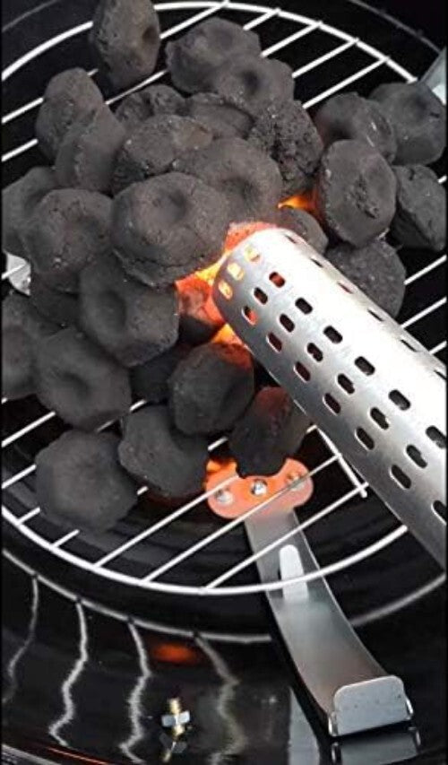 Ergonomic Electric Fire Starter - Ideal for Big Green Egg and Outdoor Grilling