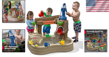 Load image into Gallery viewer, Outdoor Water Sensory Activity Table with Pump - Ideal for Growing Toddlers