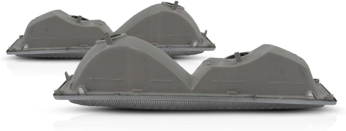 Polycarbonate Halogen Parking & Side Marker Lights for 1990-1993 Chevy (Pair)