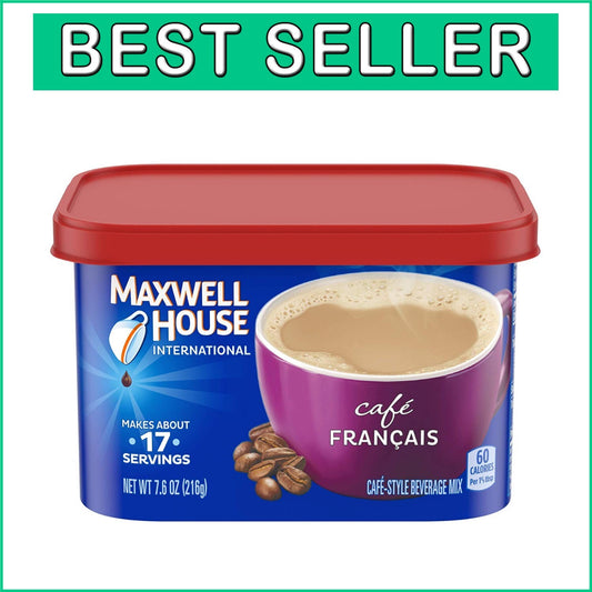 Café Francais International Cafe Mix - Light Roast, Perfect for Coffee & Creamer