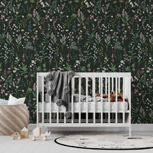 Load image into Gallery viewer, Garden Block Floral Peel and Stick Wallpaper - Easy Install for Modern Decor