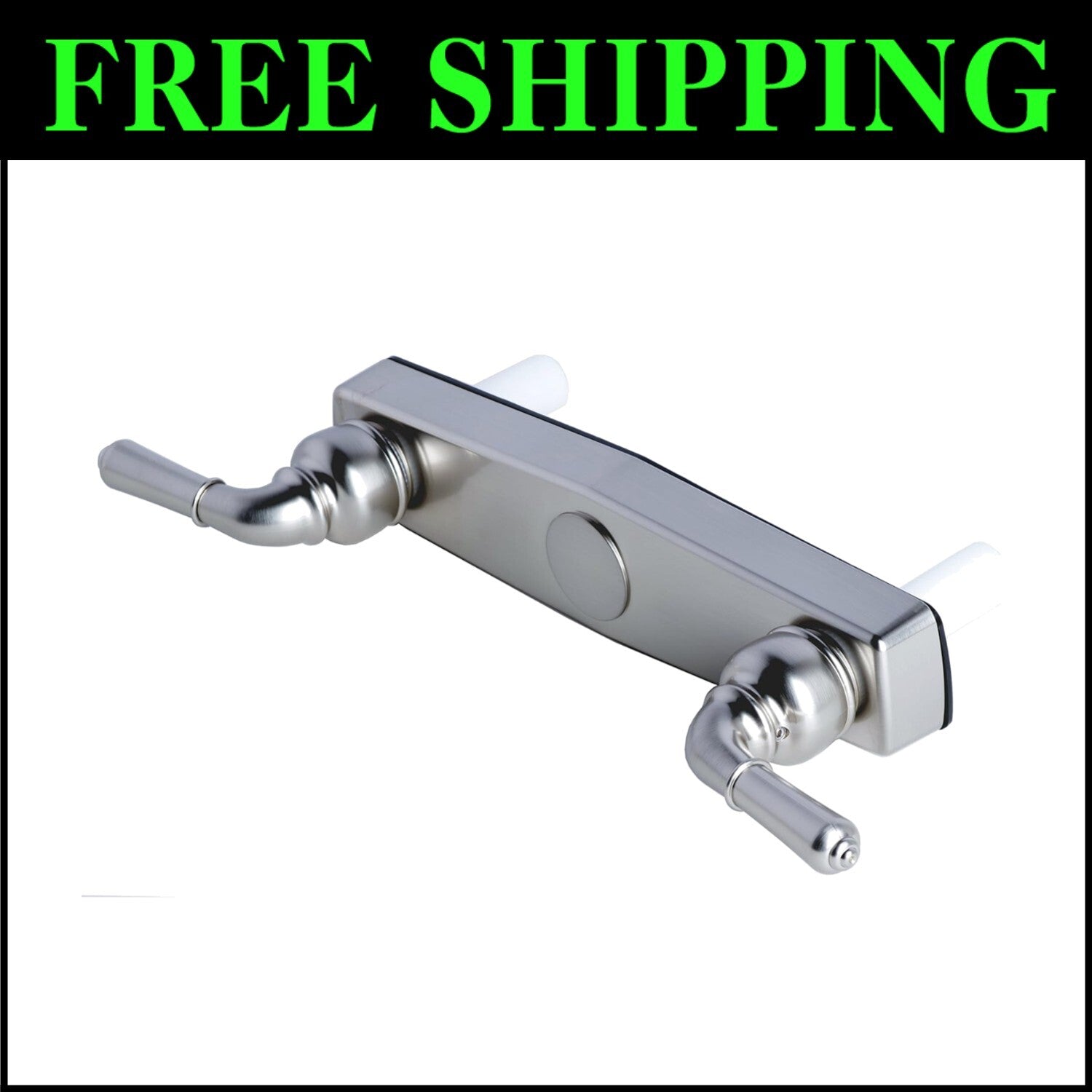 Efficient Two Handle Shower Diverter with Quarter-Turn Stops for Precise Control