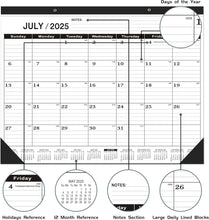 Load image into Gallery viewer, Extra Large 2025-2026 Desk Calendar with Easy Tear-Off Pages - Elegant Design