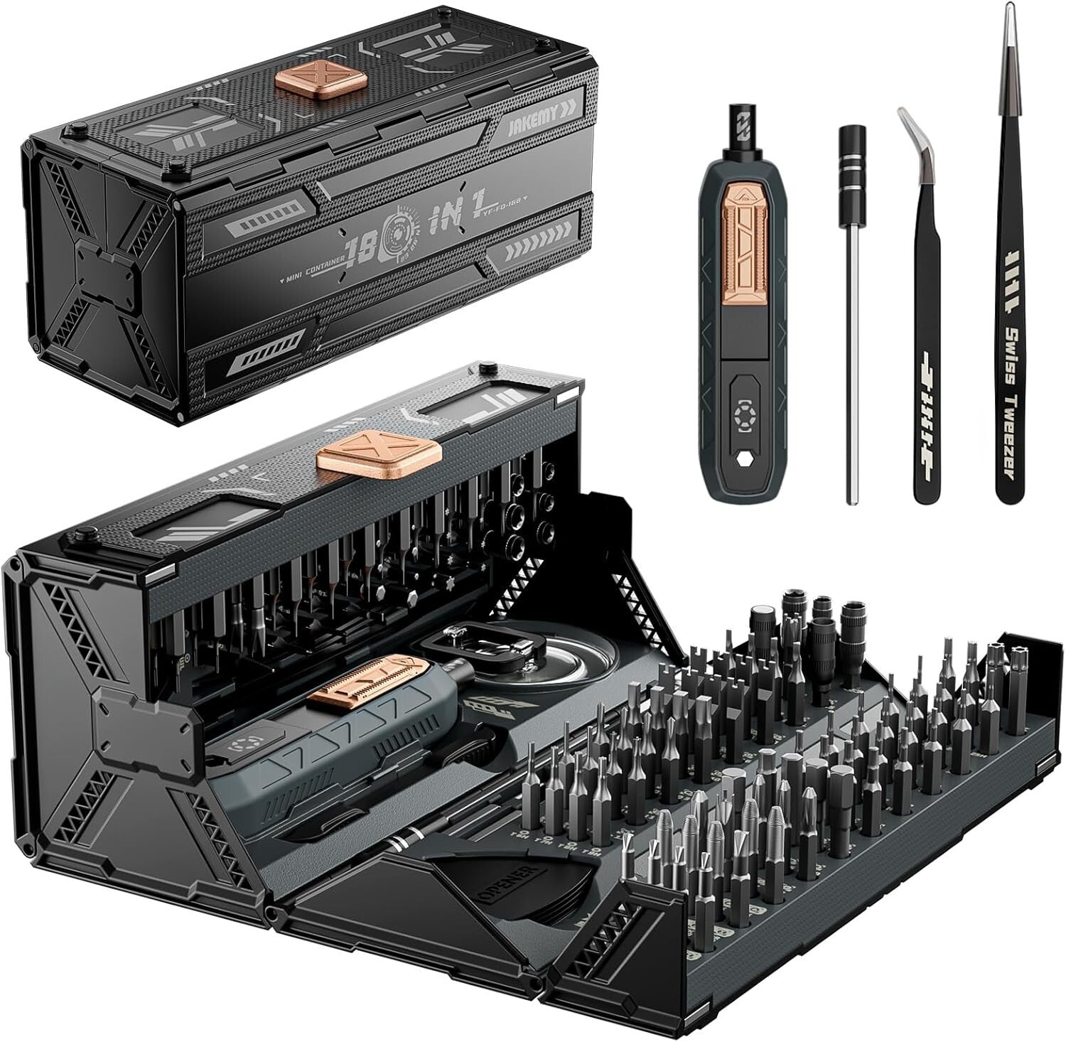 Versatile Magnetic Precision Screwdriver Kit for Laptops, Gaming Consoles & More