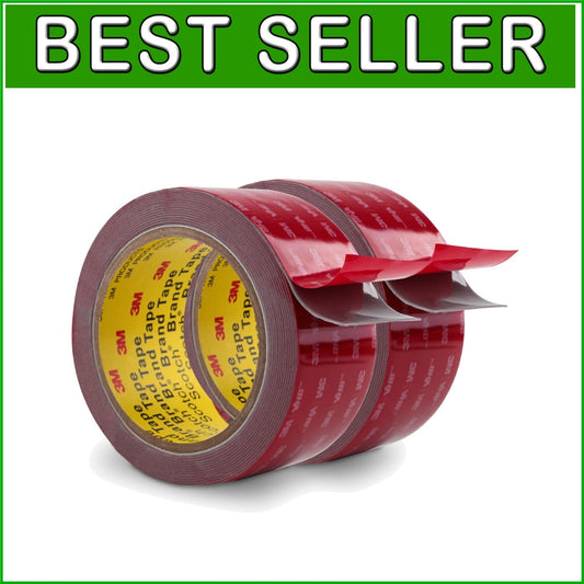 Double-Sided Heavy Duty Mounting Tape 2" x 15.4Ft - Seamless & Reliable Bonding